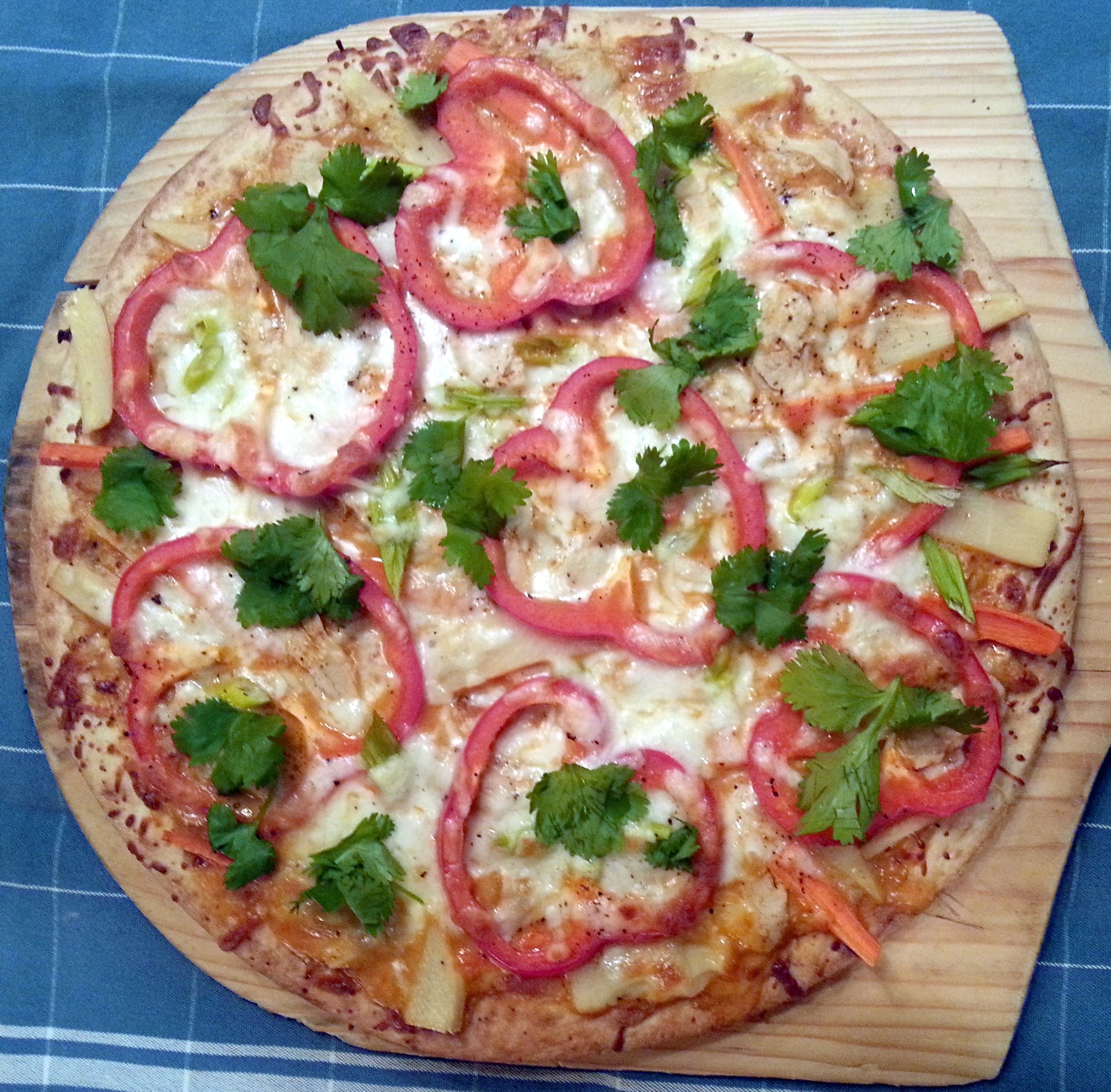 thai pizza