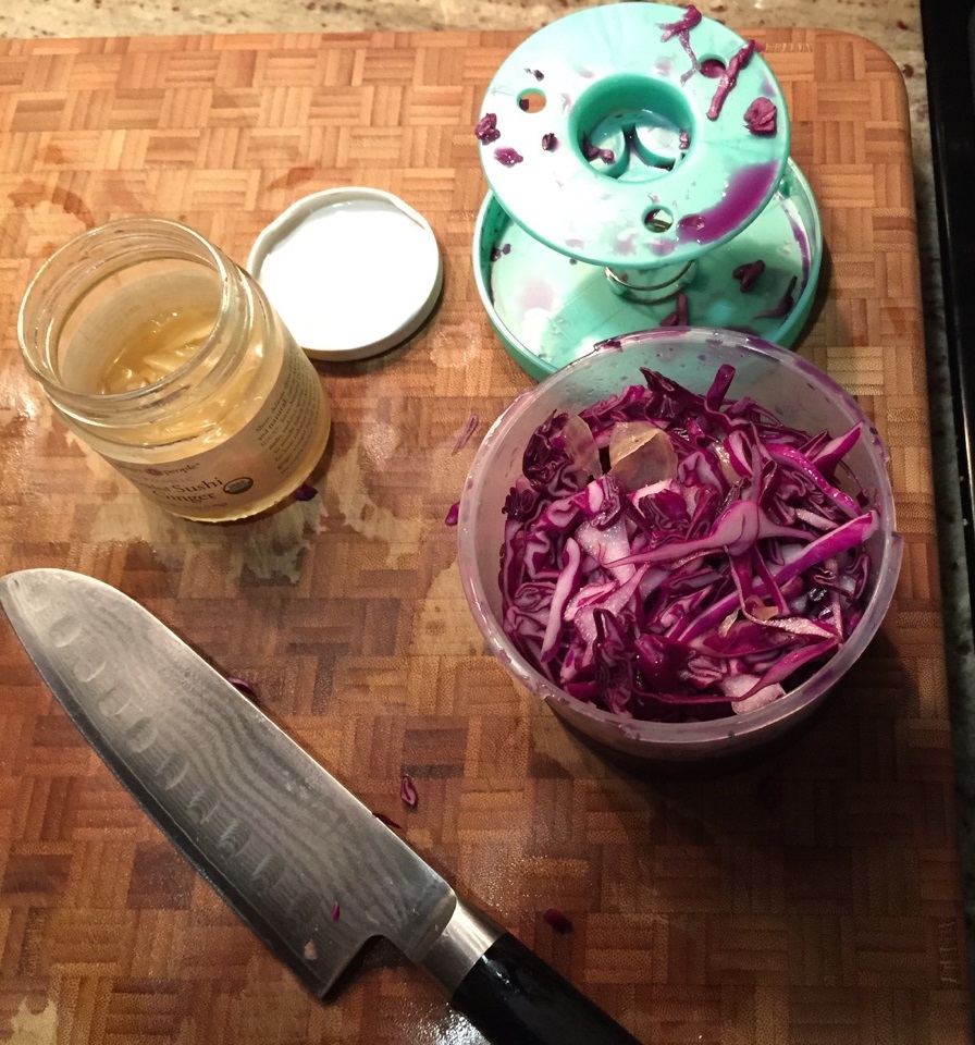 picked cabbage