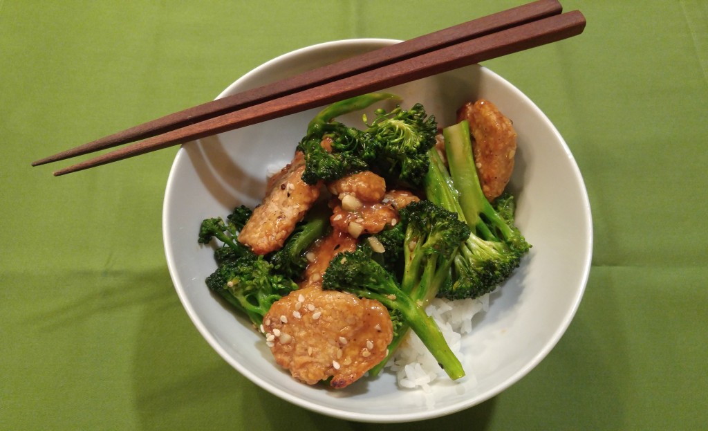 lighter sesame chicken